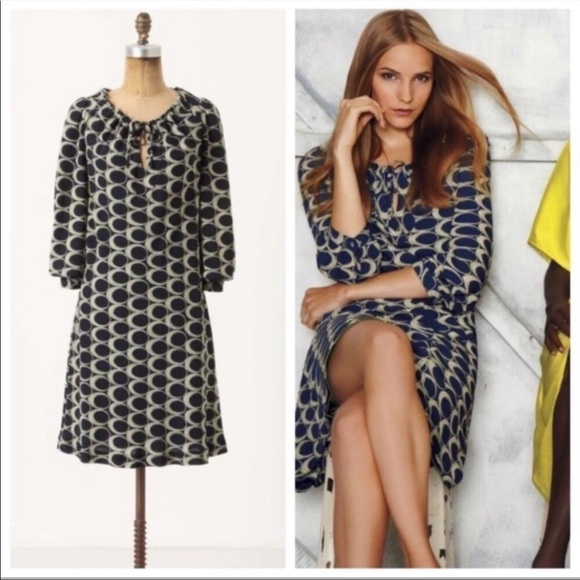 Anthropologie Moulinette Soeurs Ellipses Dress 2 - Picture 7 of 7